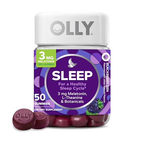 Olly Sleep Gummies With L-Theanine & Melatonin: Your Key to Restful Nights