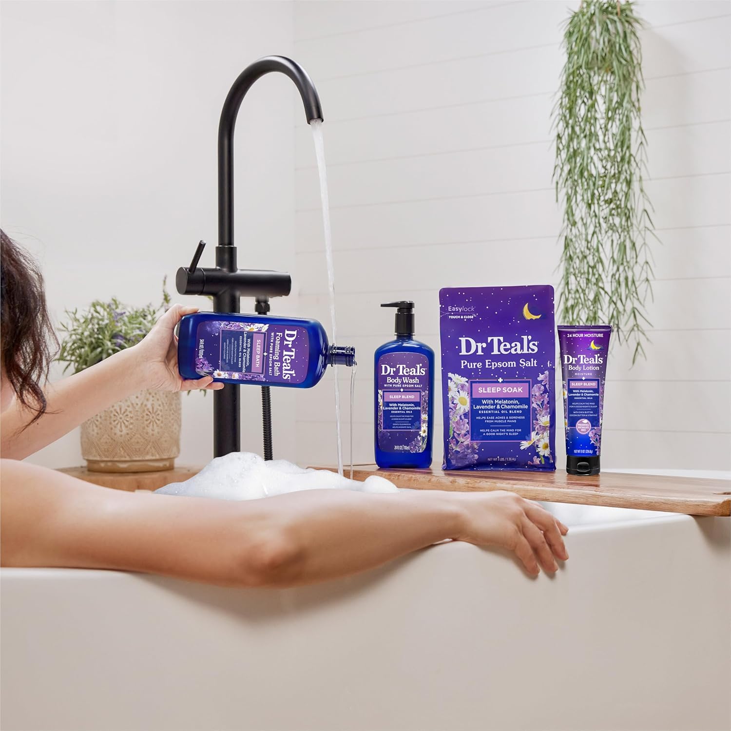 Dr Teal’s Foaming Bath Chamomile – Relaxation and Aromatherapy in Every Soak