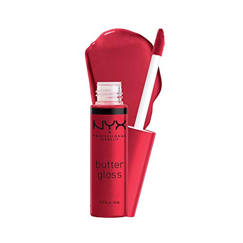 Nyx Lip Butter Gloss Red Velvet – Ultimate Non-Sticky Deep Red Shine
