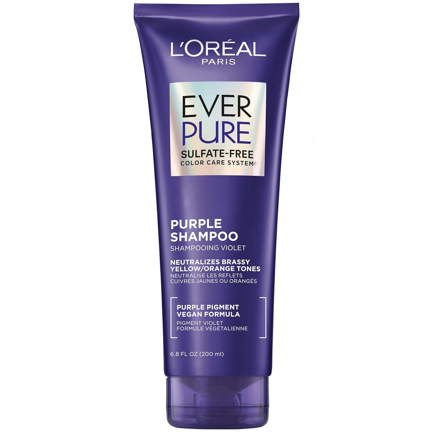 Transform Your Blonde with L’Oreal Paris Brass Toning Purple Shampoo Today!