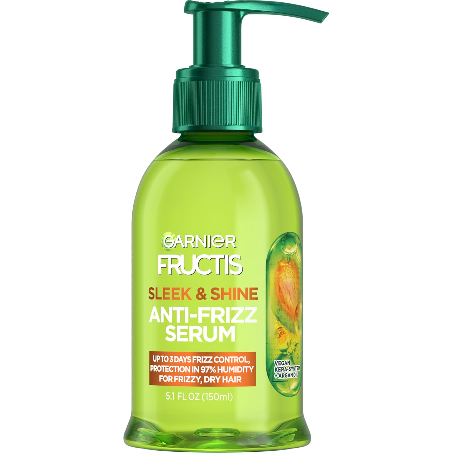 Transform Your Hair: Garnier Fructis Anti-Frizz Serum Tames Frizz & Boosts Shine!