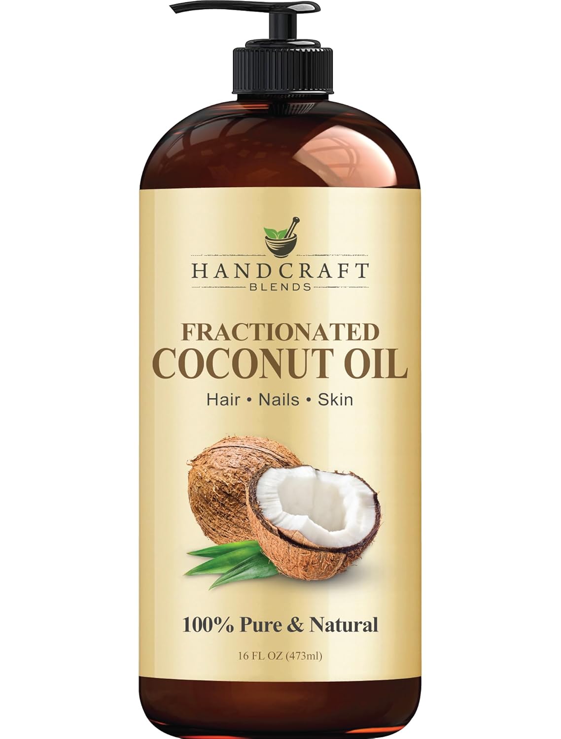 Transform Your Skin and Hair with Handcraft Blends Fractionated Coconut Oil!