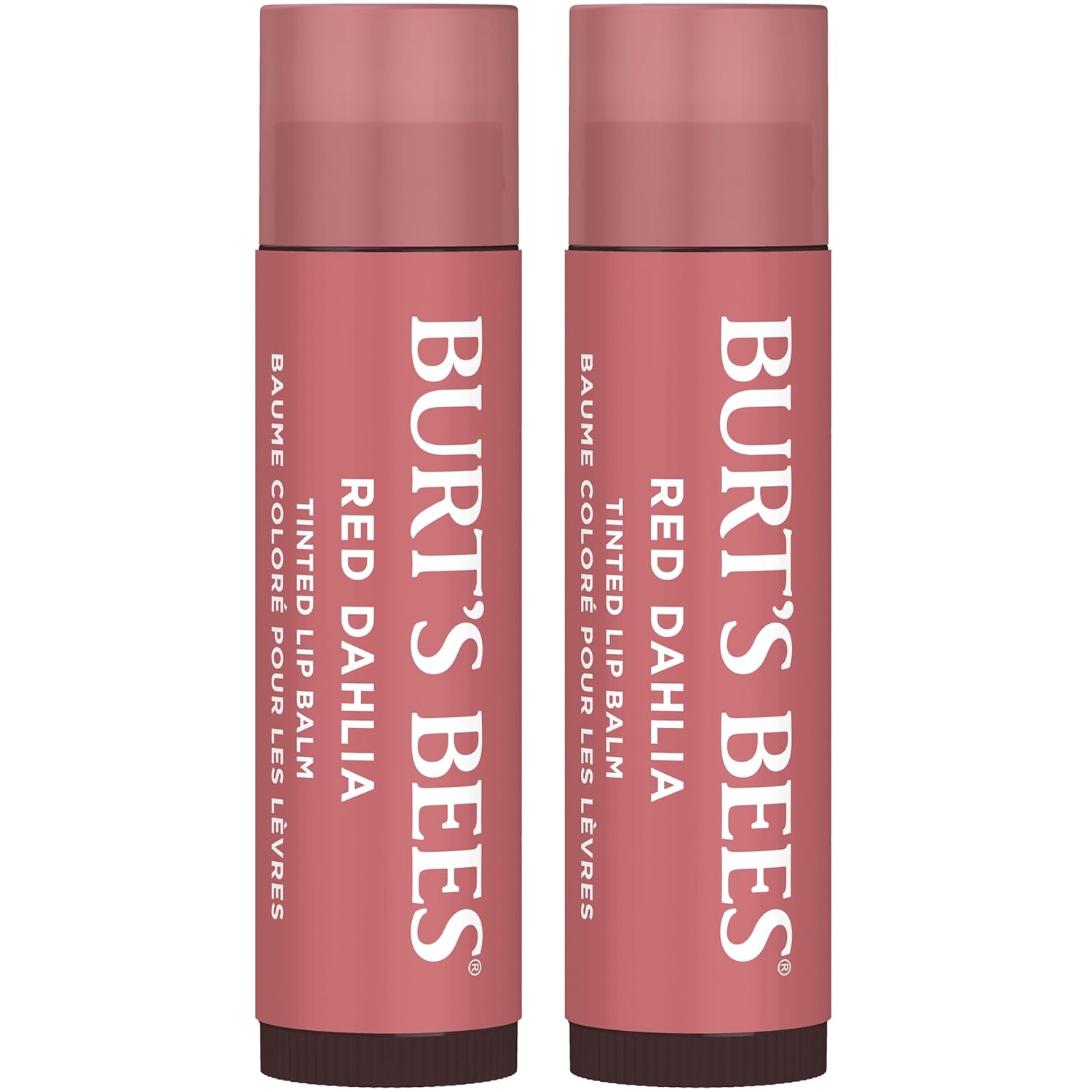 Get Lush Lips with Burt’s Bees 2-Pack Tinted Lip Balm – Fiery Red Dahlia!