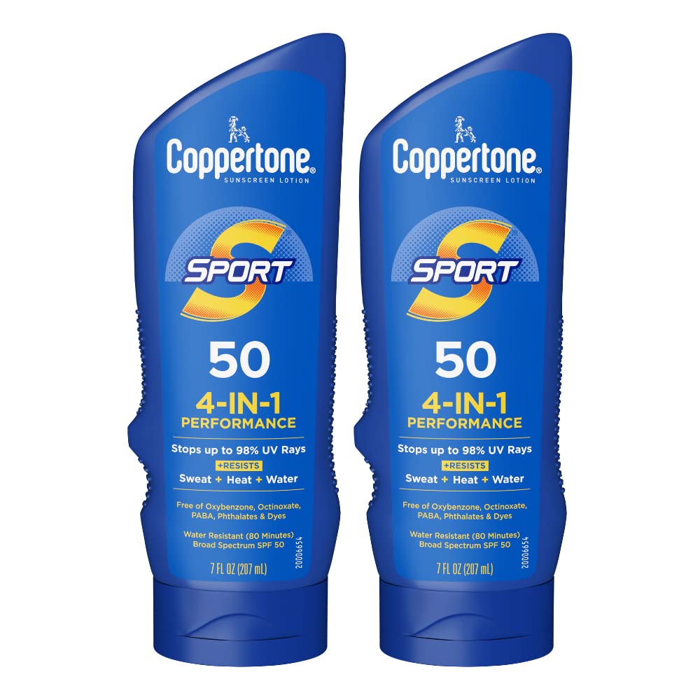 Get Ready for Summer: Coppertone Sport SPF 50 Sunscreen Lotion in a Multi-Pack!