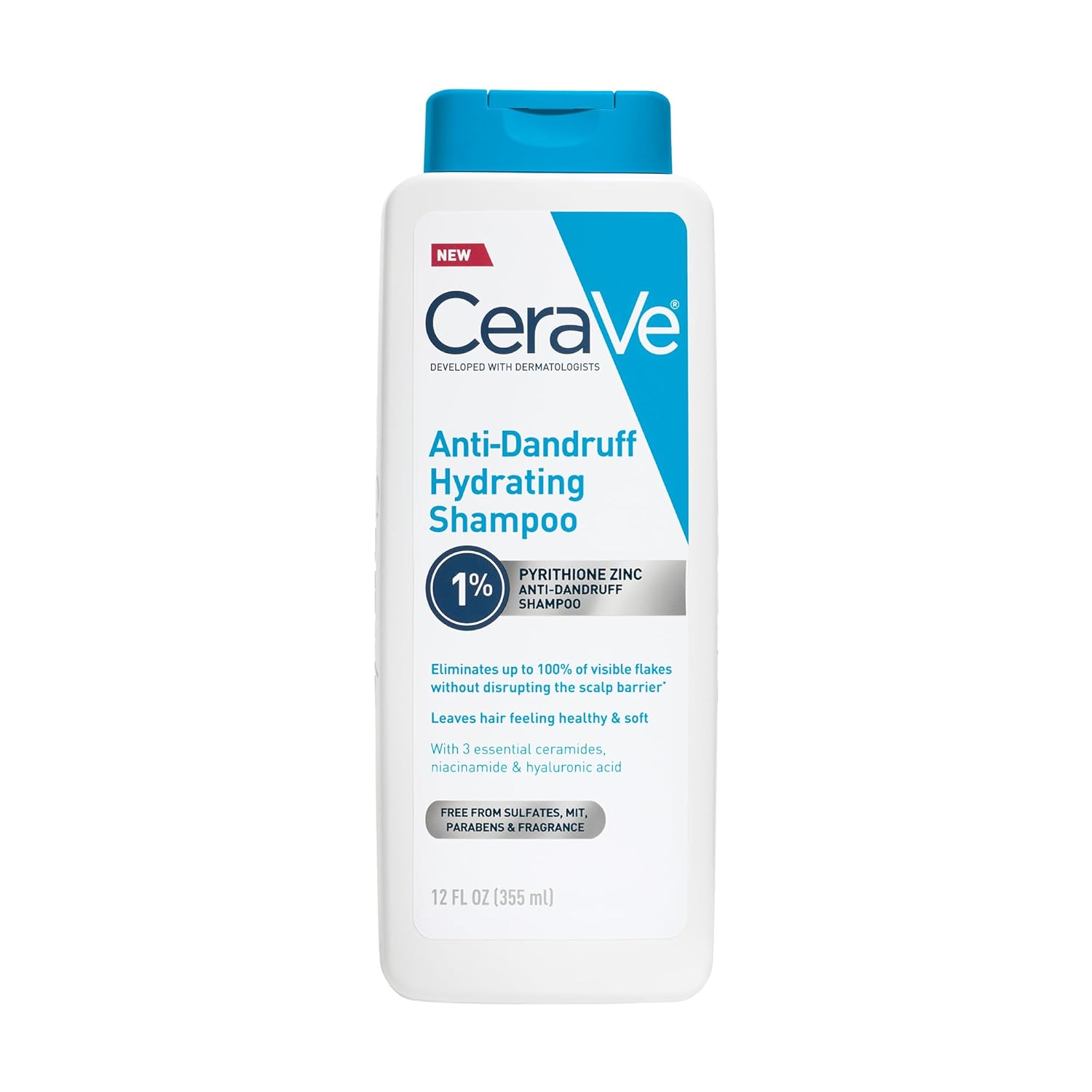 Say Goodbye to Dandruff with CeraVe’s Hydrating Anti-Dandruff Shampoo Today!