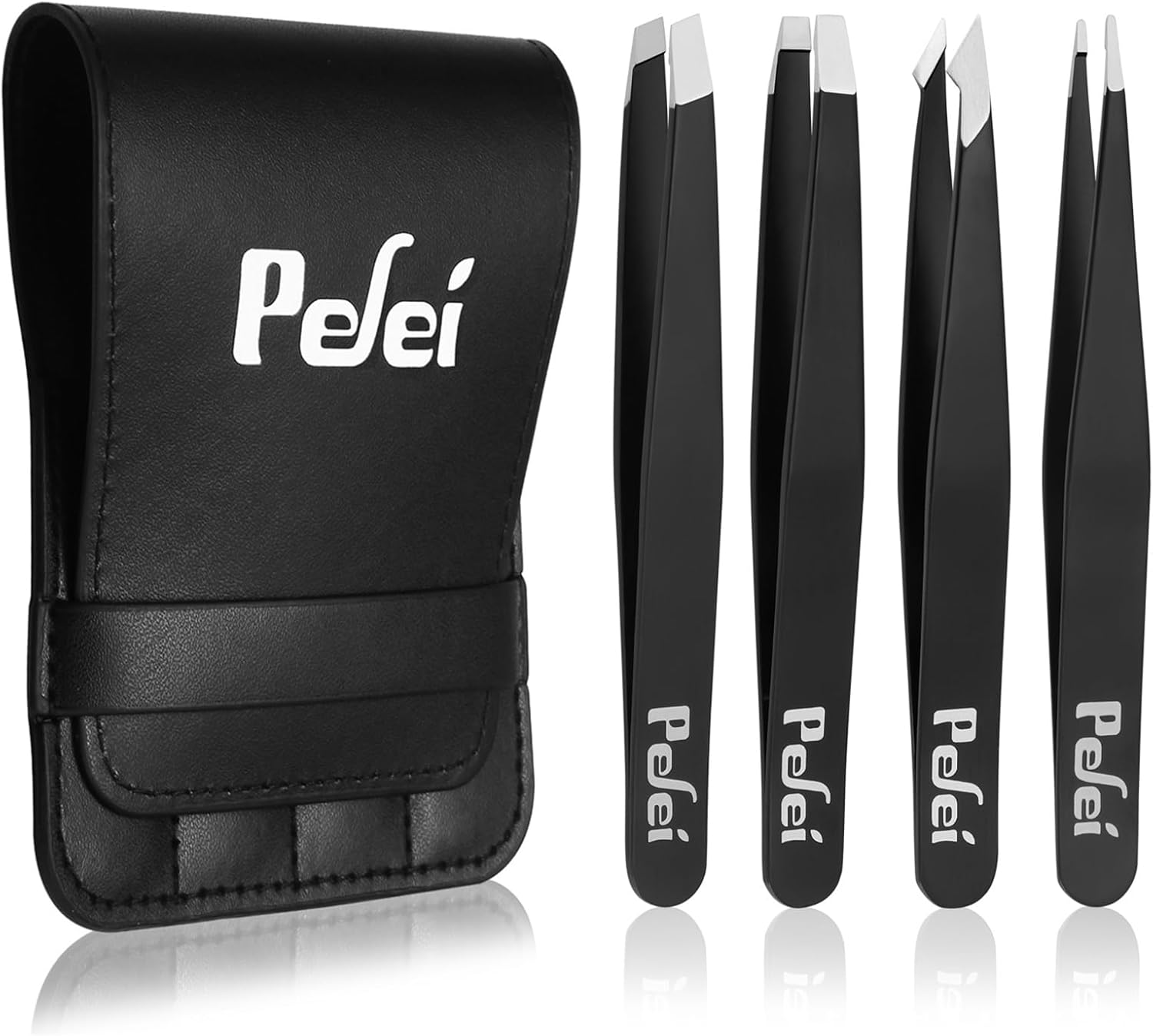 Transform Your Grooming Routine: Pefei Tweezers Set for Flawless Precision!