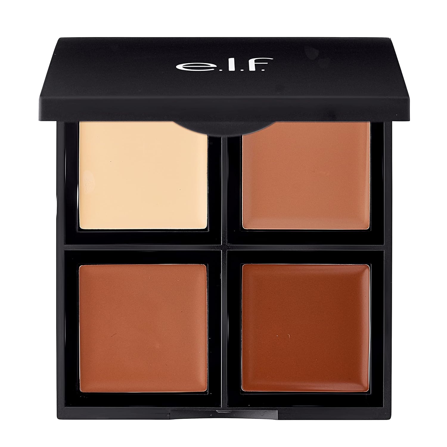 Transform Your Look with e.l.f. Cream Contour Palette: 4 Shades for Flawless Definition!