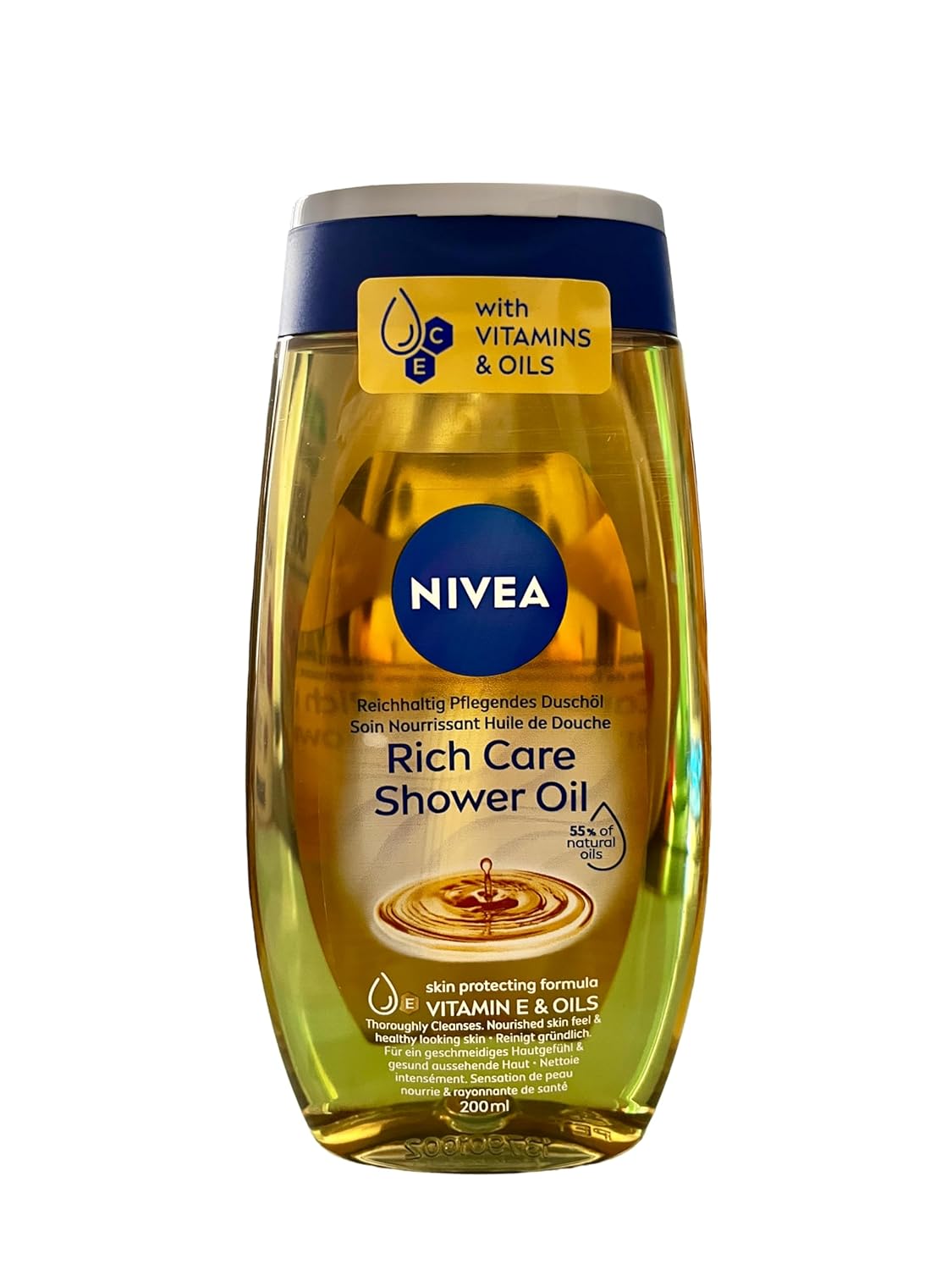 Transform Your Shower Routine: Nivea Shower Oil 200 ml That Everyone Loves!