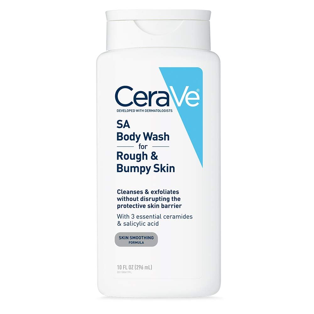 Transform Your Skin: CeraVe Exfoliating Body Wash with Salicylic Acid Magic!