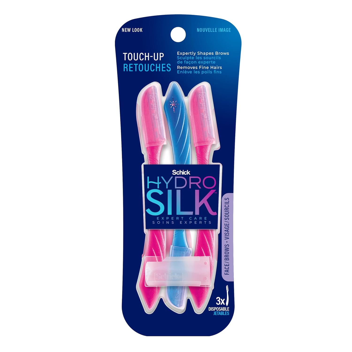 Unlock Flawless Skin with Schick Hydro Silk Touch-Up Eyebrow Razor – Say Goodbye to Peach Fuzz!