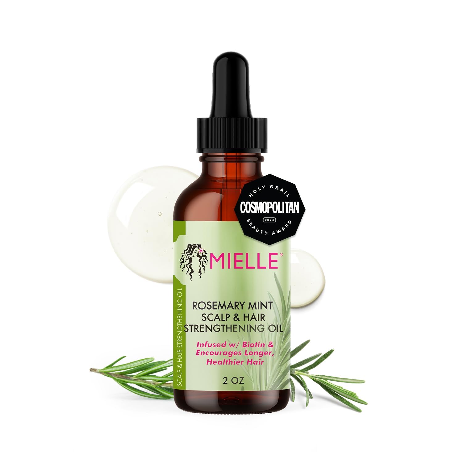 Unlock Luscious Locks: Mielle Organics Rosemary & Mint Hair Oil for Rapid Hair Growth!