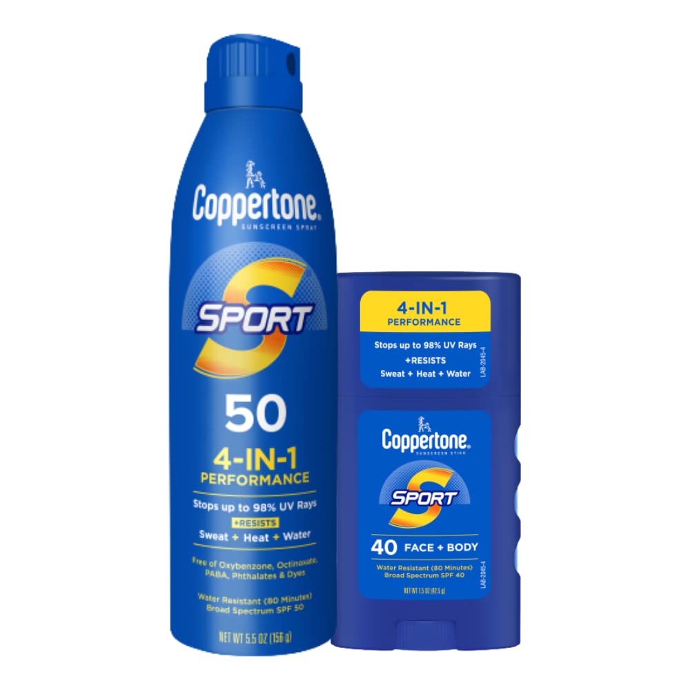 Beat the Sun: Protect Your Skin with Coppertone Sport SPF 50 & 40 Sunscreens!