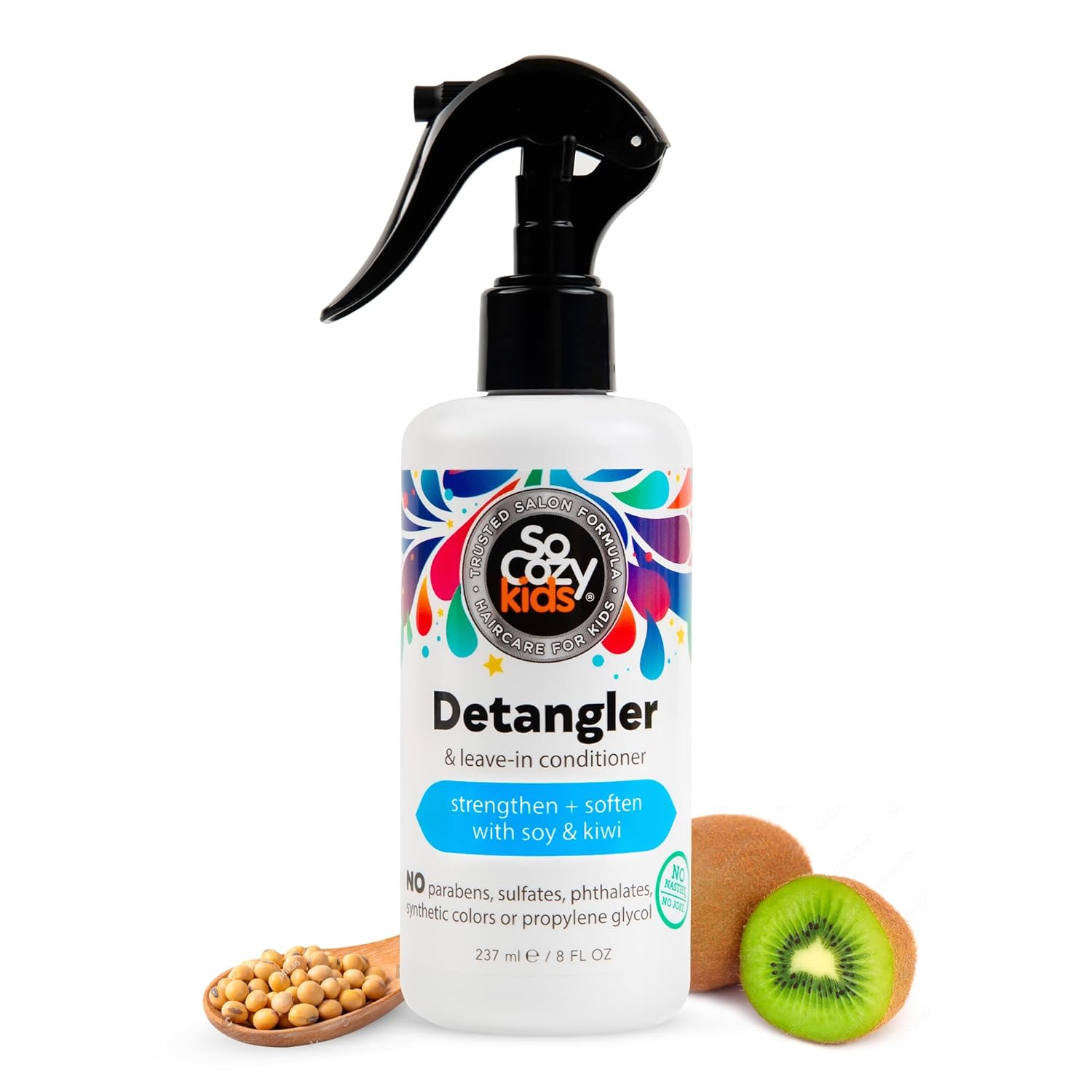 Say Goodbye to Knots: So Cozy Hair Detangling Spray for Kids Transforms Tangles!