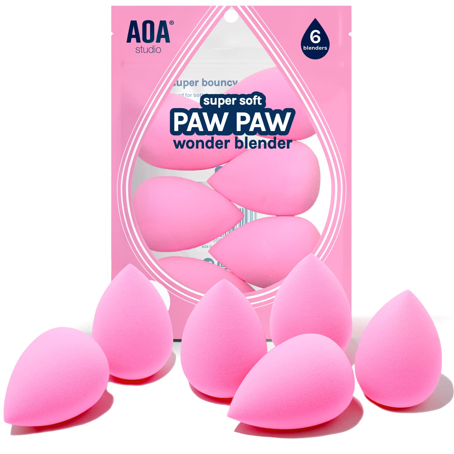 Transform Your Beauty Routine: Get Flawless Skin with AOA Studio Makeup Sponge Set!