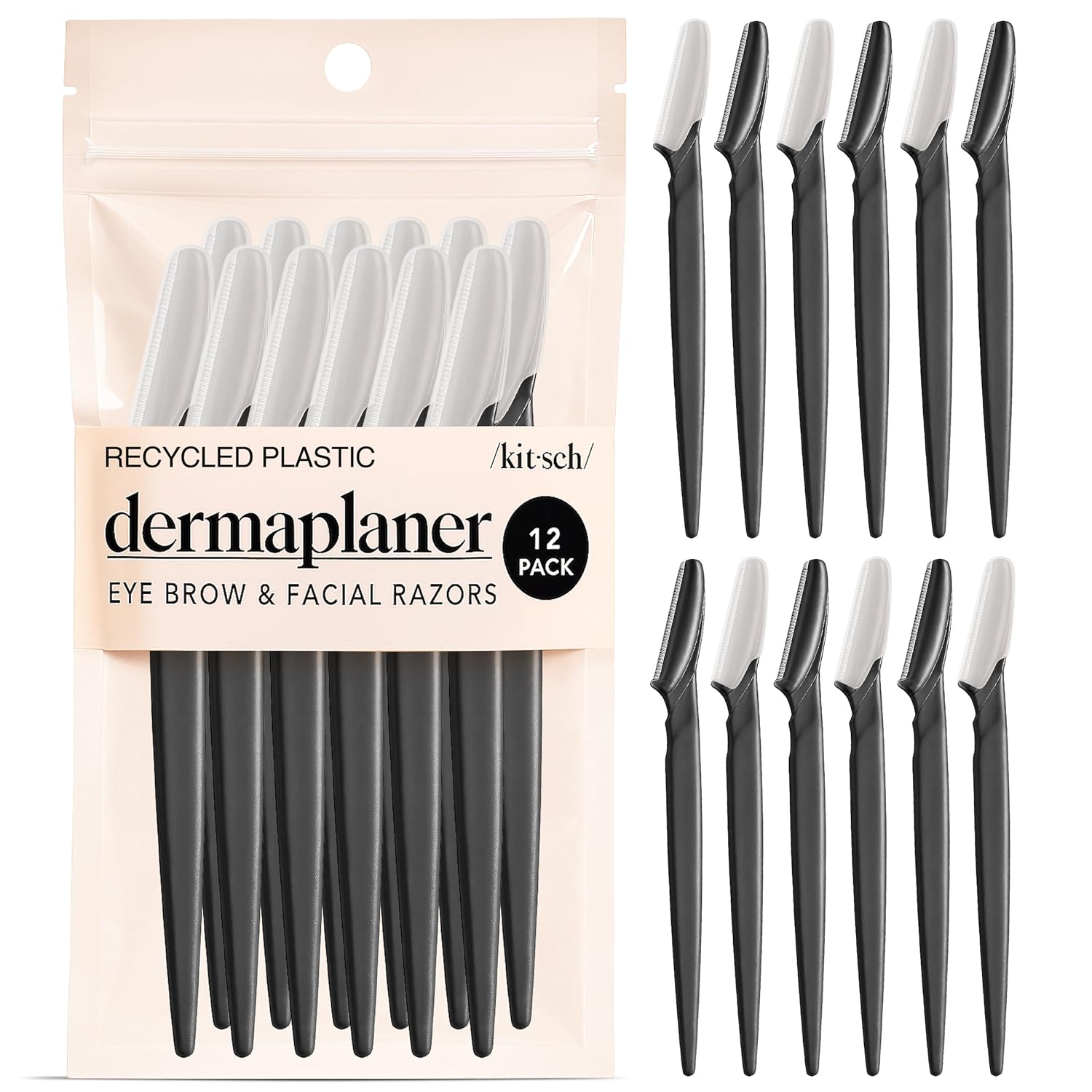 Transform Your Beauty Routine with the Kitsch Eyebrow Razor – 12 Essentials for Smooth Skin!