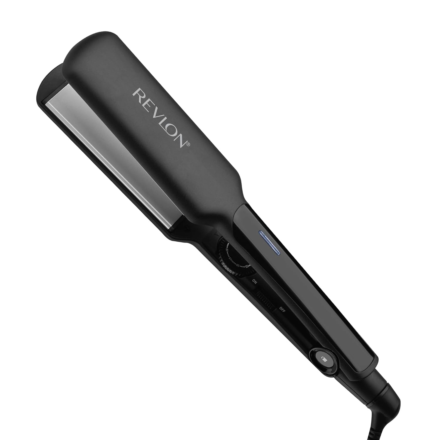 Transform Your Hair Instantly with the REVLON Ceramic Coated Flat Iron – Perfect for On-the-Go Styles!