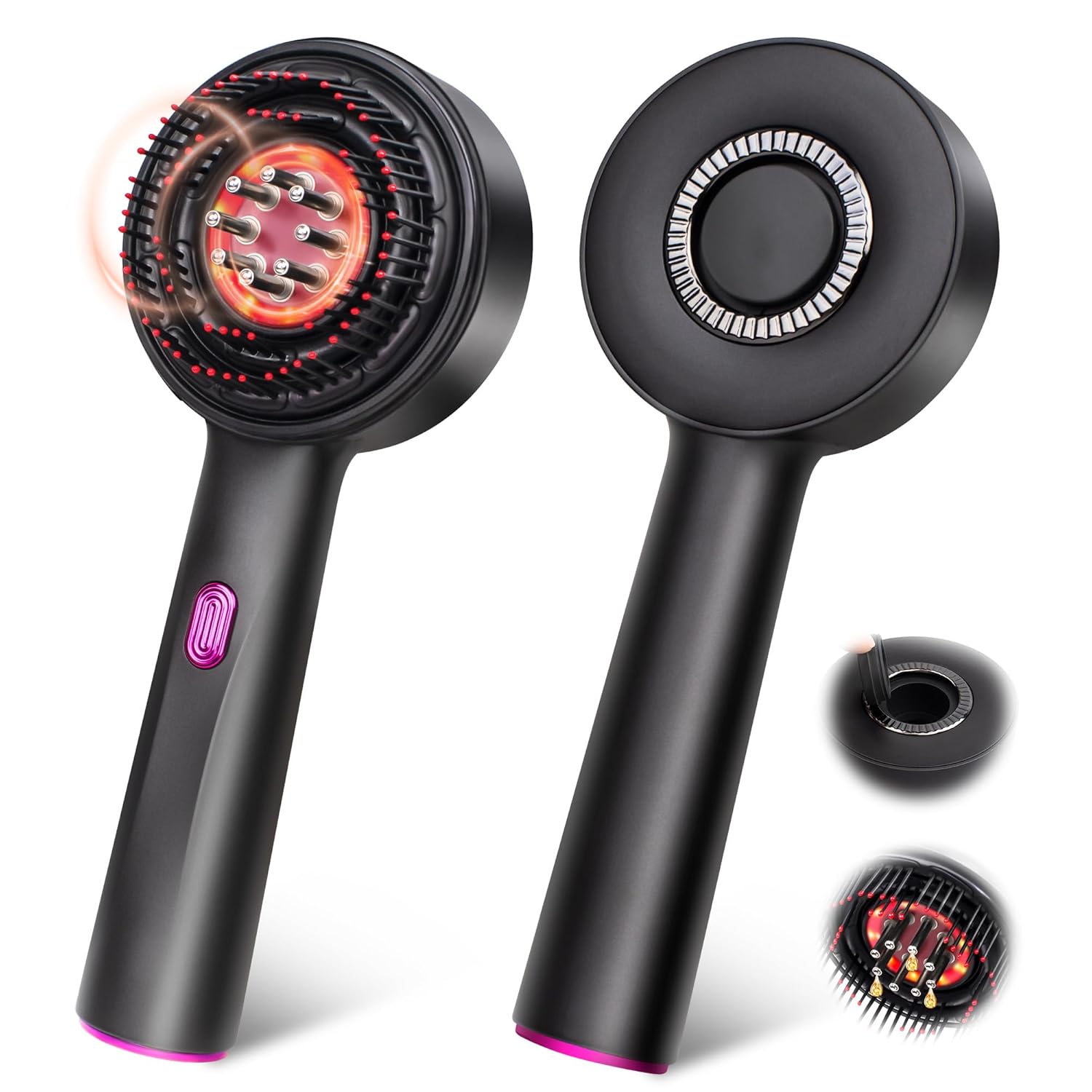 Transform Your Hair Routine: 3-in-1 Scalp Therapy Massager for Growth!