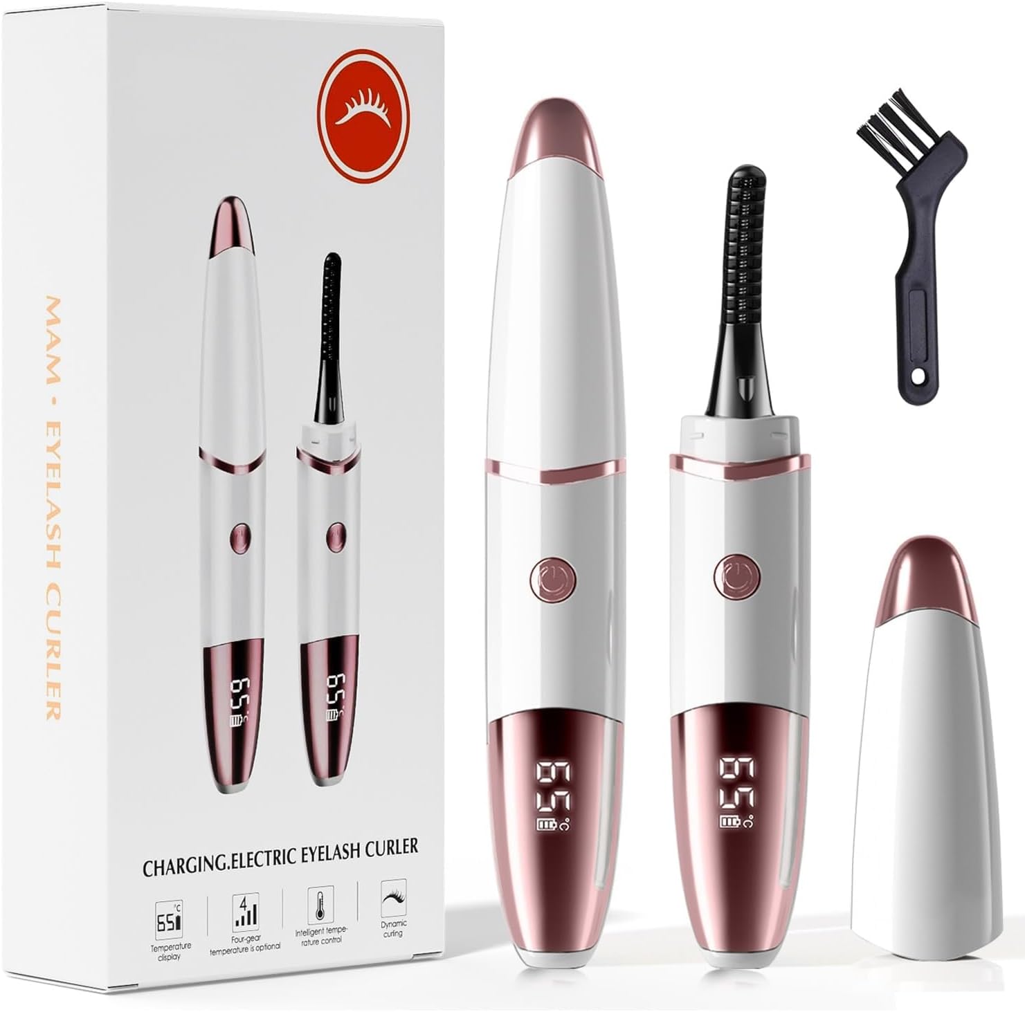 Transform Your Look with the Fast-Heating Eyelash Curler: Gorgeous Lashes Last All Day!