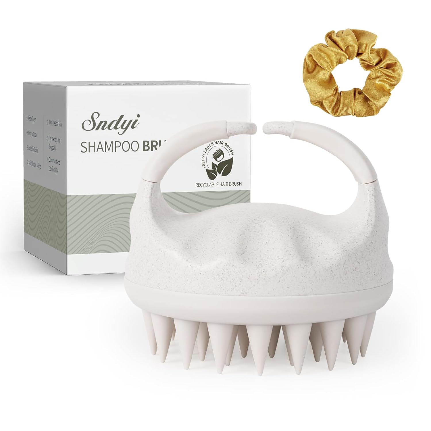 Transform Your Scalp with the Sndyi Silicone Massager for Dandruff and Growth!