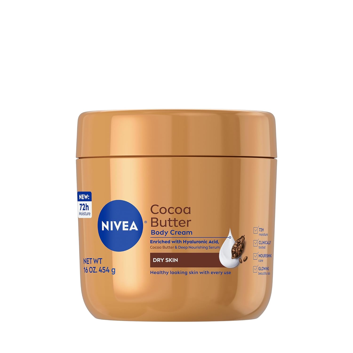 Transform Your Skin: NIVEA Cocoa Butter Body Cream for Deep Hydration & Glow!