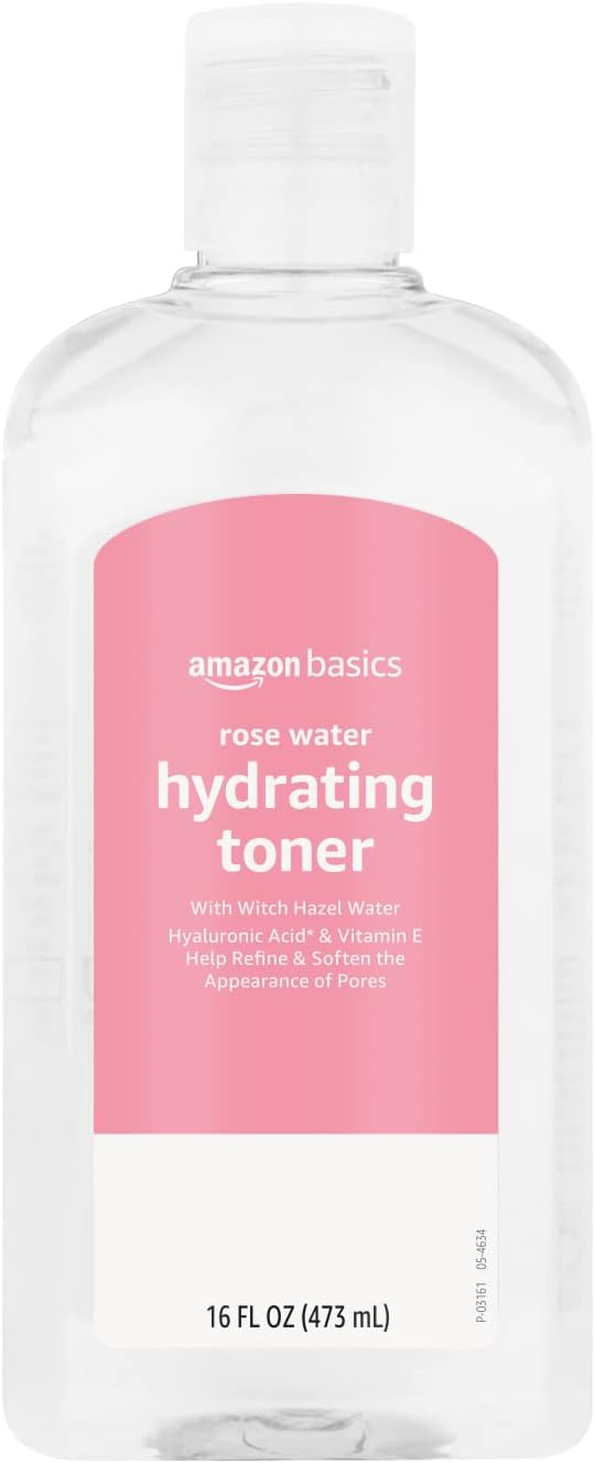Transform Your Skin with Amazon Basics Rose Water Toner: Hydrate & Glow!