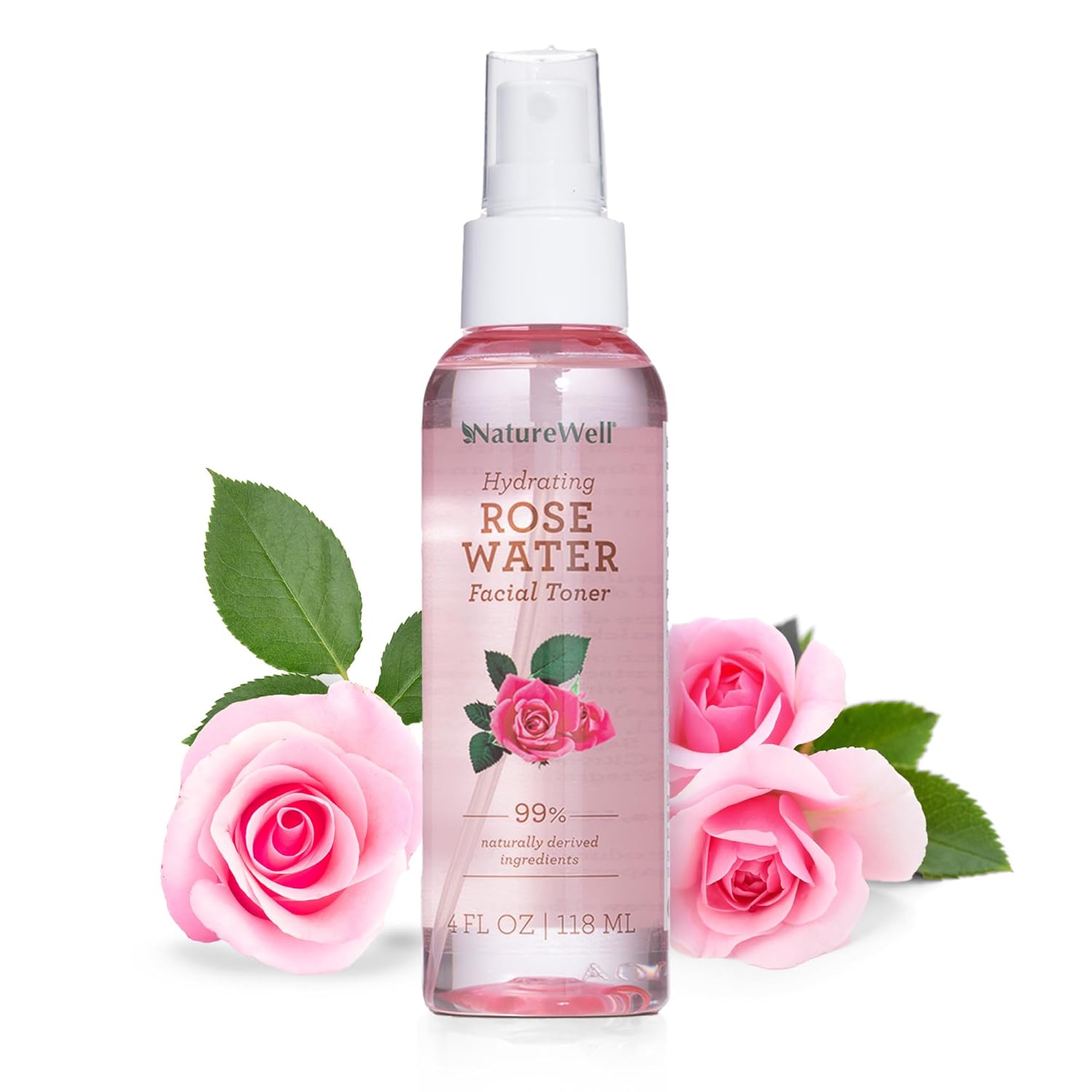 Transform Your Skin with NATURE WELL Rose Water Facial Spray: Hydration On-the-Go!