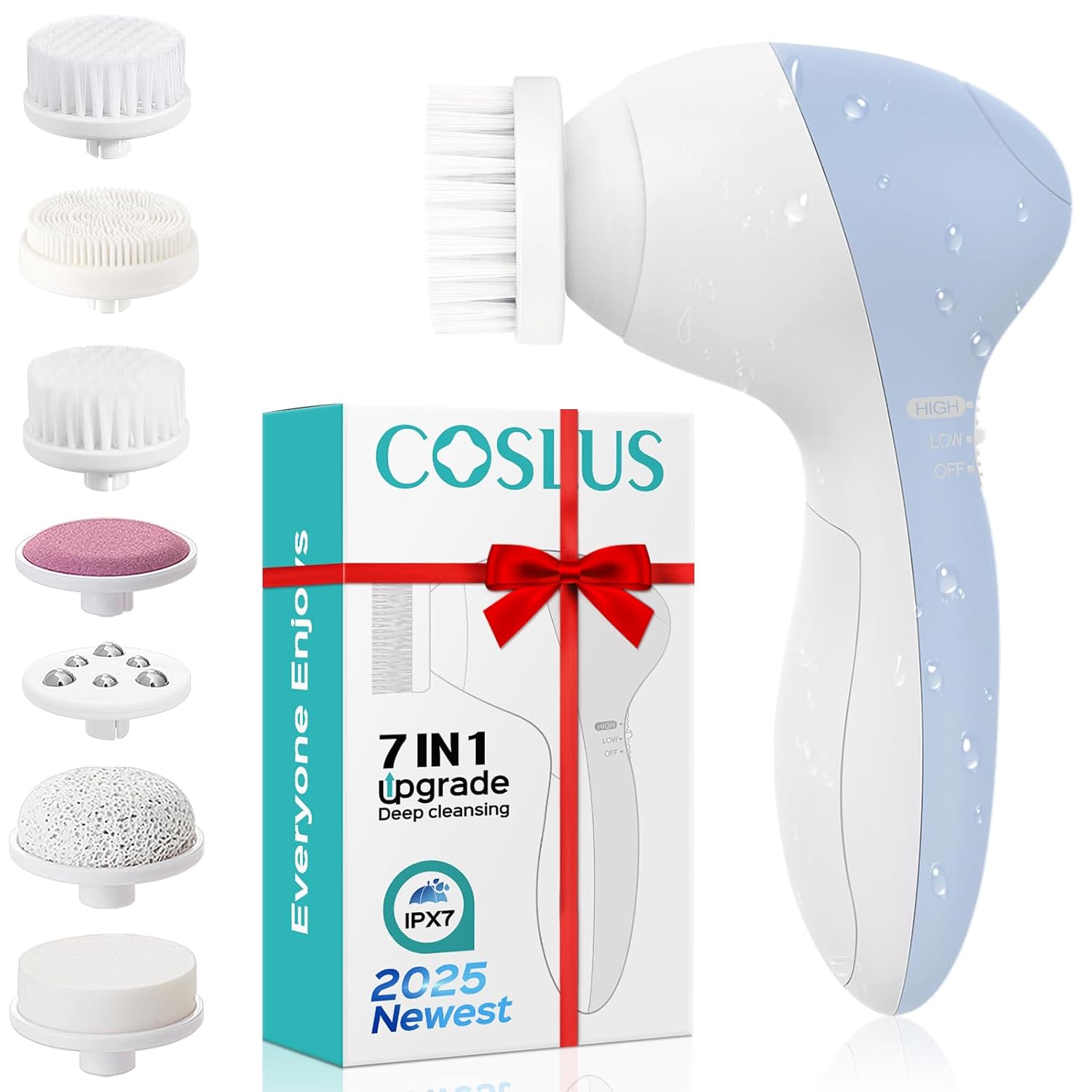 Transform Your Skin with the COSLUS Microdermabrasion Kit: 7-in-1 Magic!