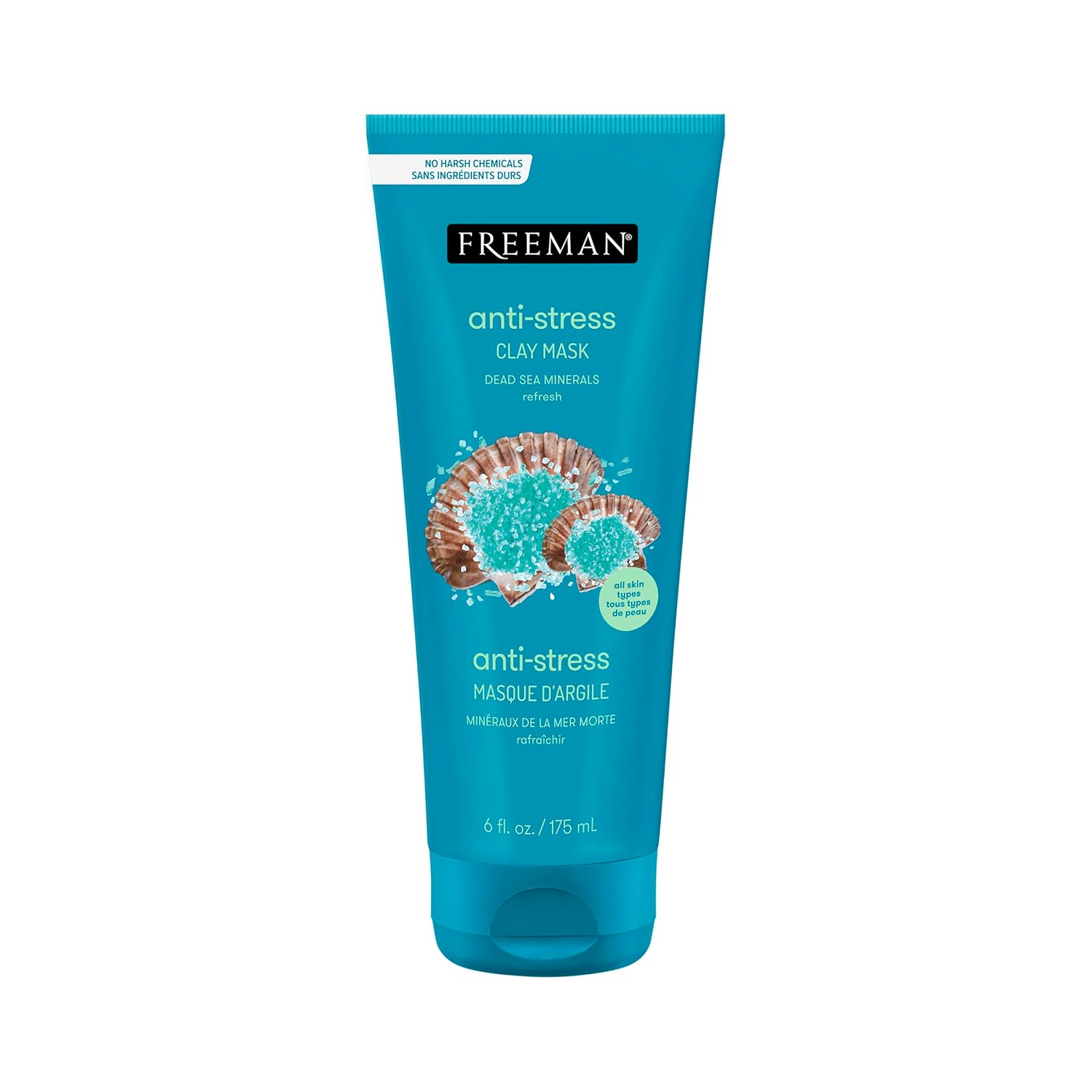 Revitalize Your Skin: Try Freeman Anti-Stress Clay Mask for Unclogged Pores!