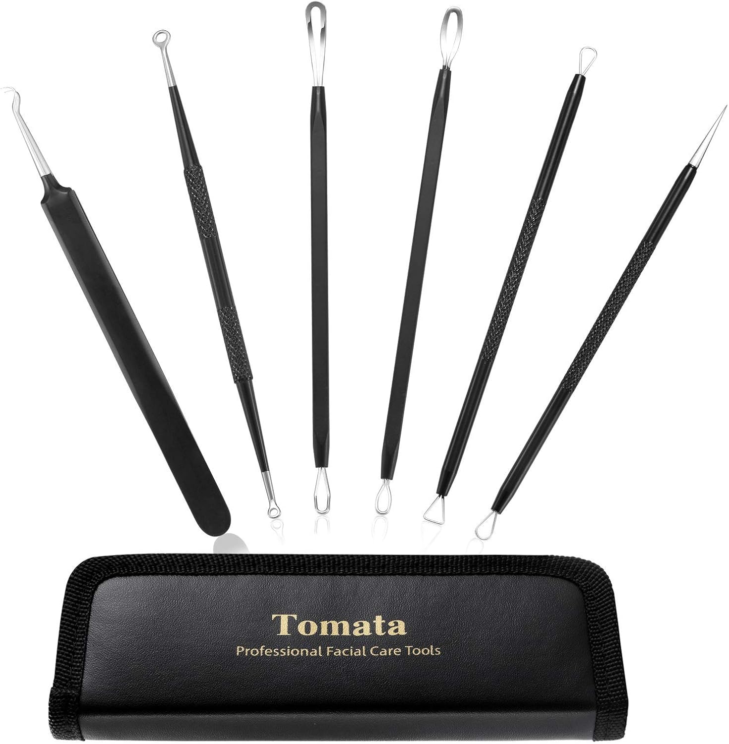 Say Goodbye to Blackheads: Transform Your Skin with This 6-Piece Tool Kit!