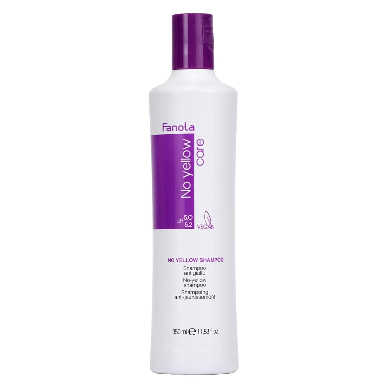 Say Goodbye to Brass: Fanola No Yellow Purple Shampoo Transforms Blonde Hair!