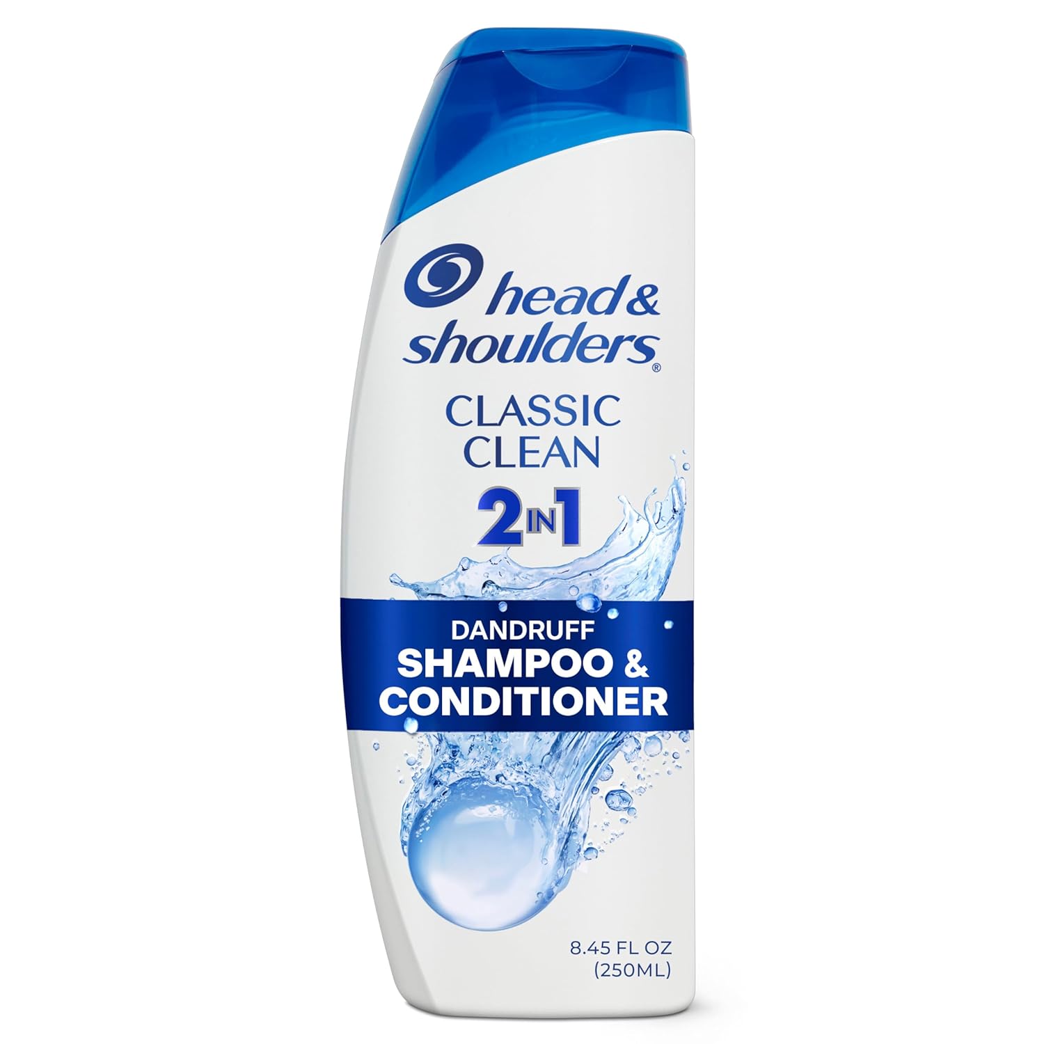 Say Goodbye to Flakes: Head and Shoulders Classic Clean Dandruff Control Shampoo!