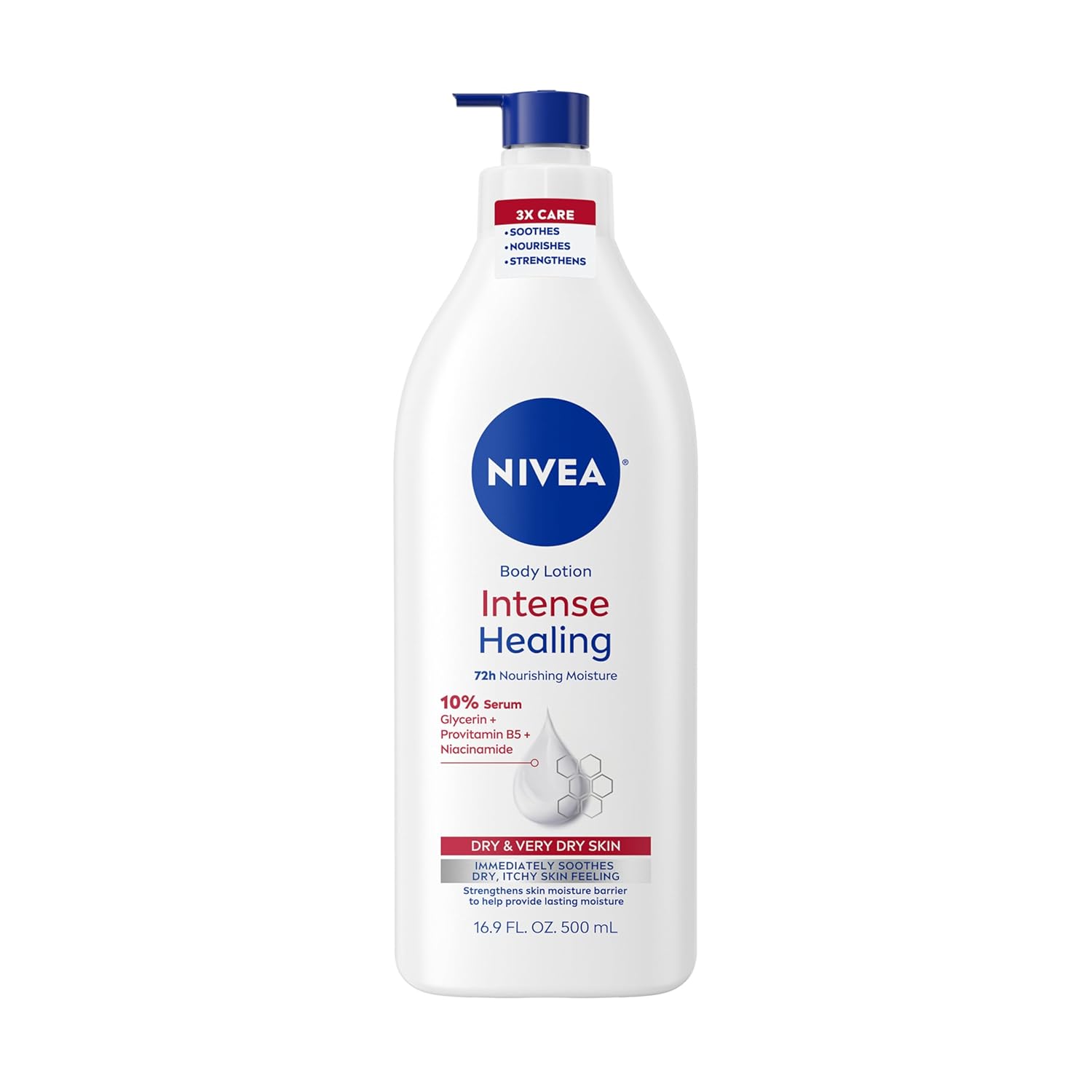 Transform Your Skin: NIVEA Intense Healing Body Lotion for Dry, Itchy Relief!