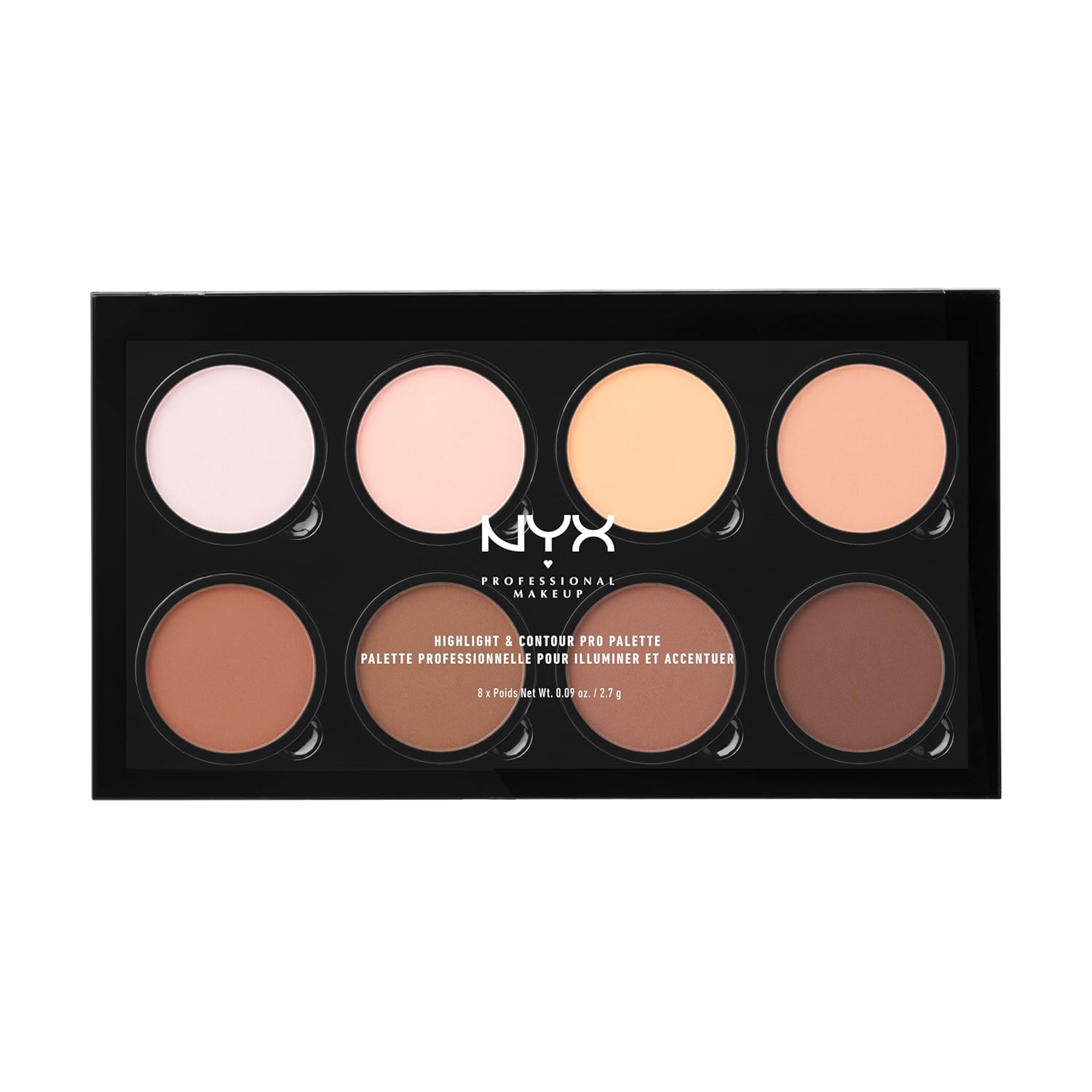Transform Your Look Instantly with NYX Highlight & Contour Pro Palette Magic!