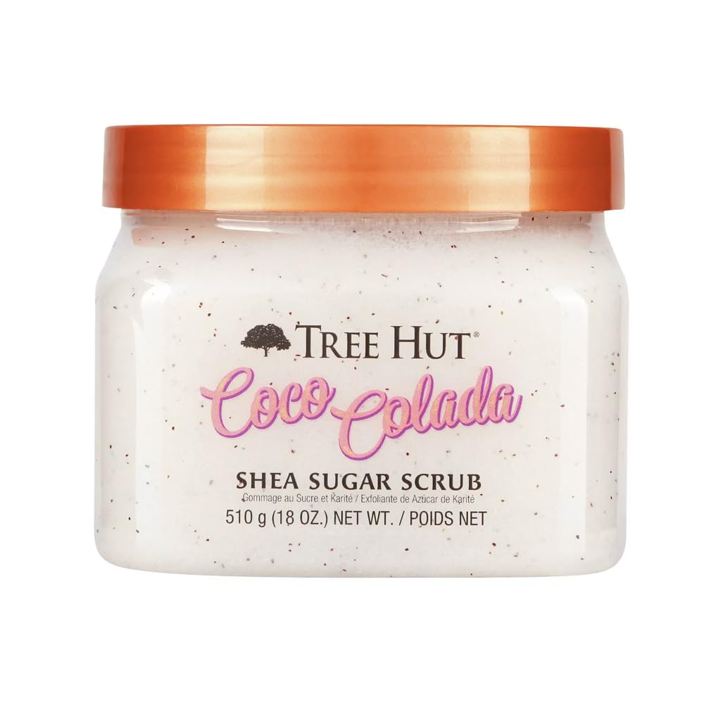 Transform Your Skin with Tree Hut Coco Colada Shea Sugar Scrub: A Must-Have Exfoliator!