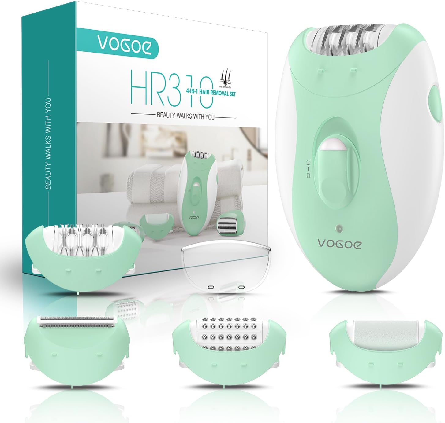 Revolutionize Your Routine: Cordless Hair Removal Epilator for Flawless Skin!
