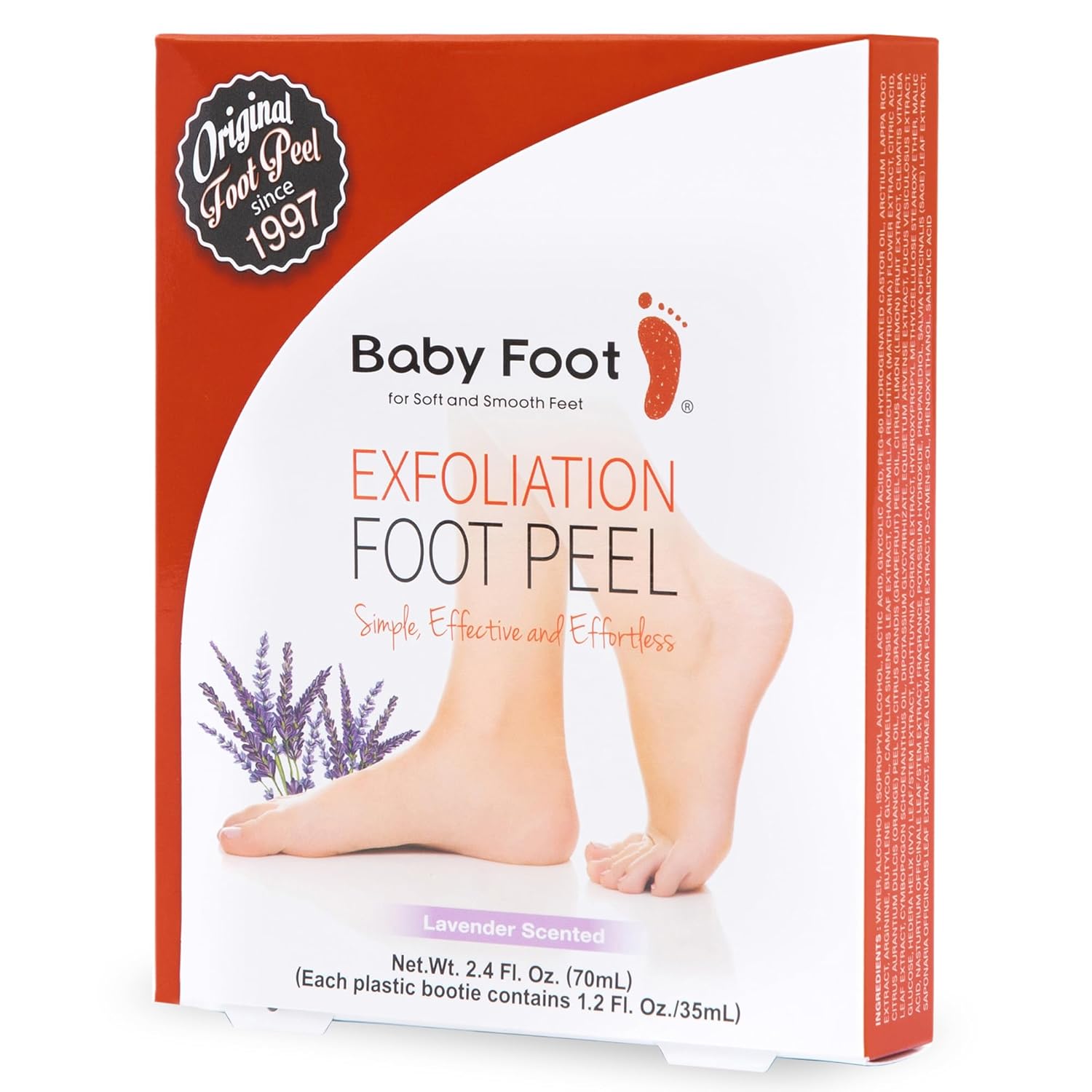 Say Goodbye to Rough Feet: Transform with Baby Foot Lavender Peel Mask Today!