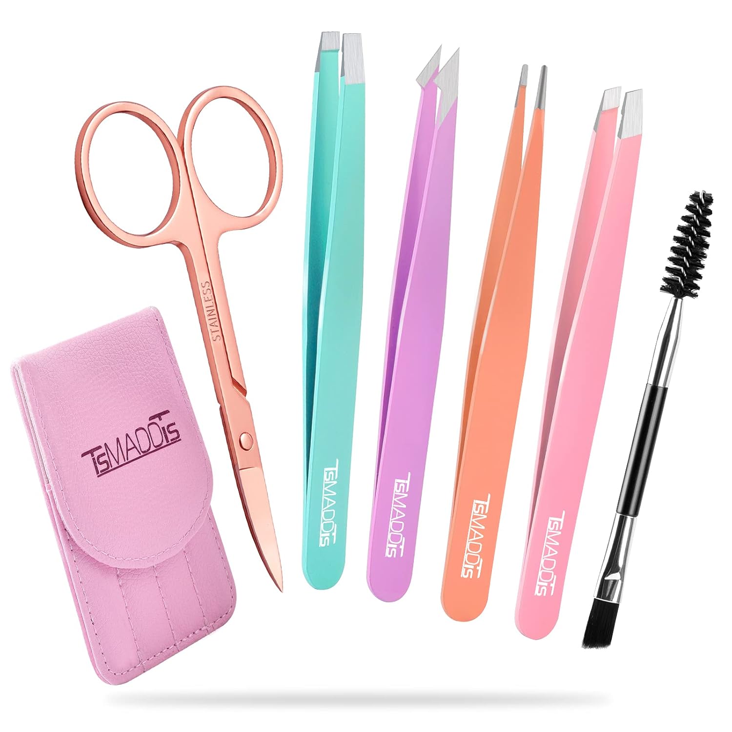 Transform Your Beauty Routine: TsMADDTs 6-Piece Tweezers Set You Can’t Miss!
