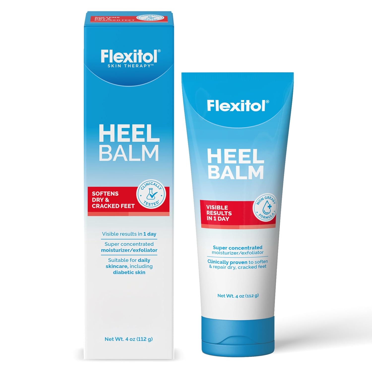 Transform Your Cracked Heels with Flexitol Heel Balm: The Secret to Soft Feet!