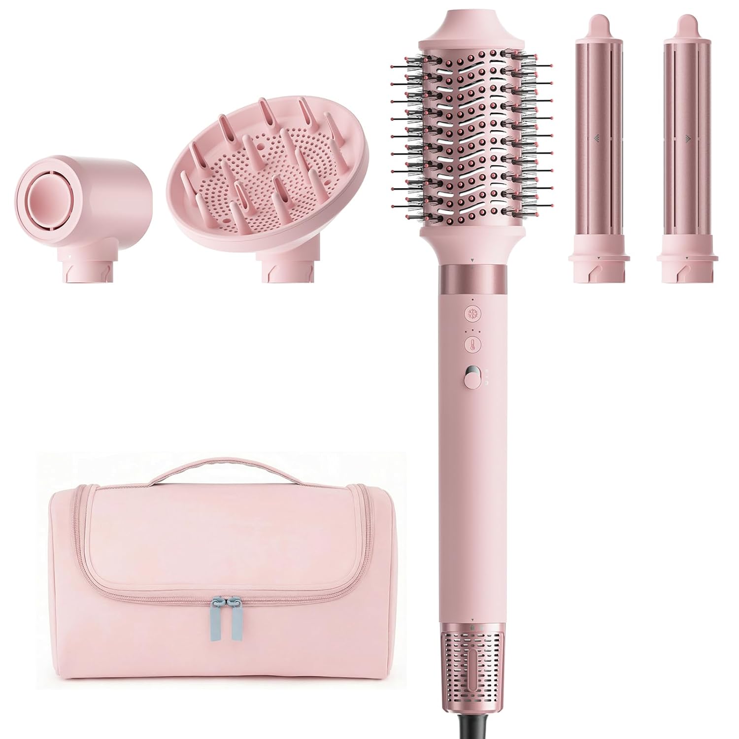 Transform Your Hair Routine: Get Gorgeous Styles with This 5 in 1 Hot Air Brush!