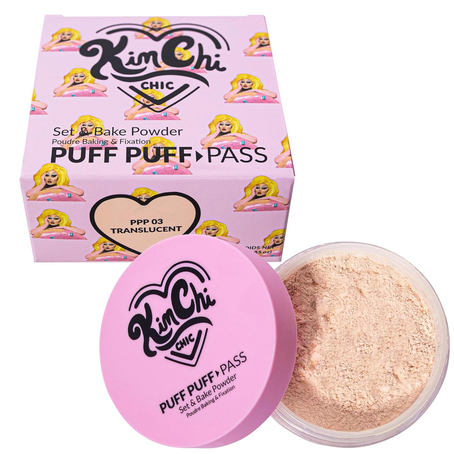 Transform Your Makeup Routine: KimChiChic Puff Puff Pass Setting Powder Magic!
