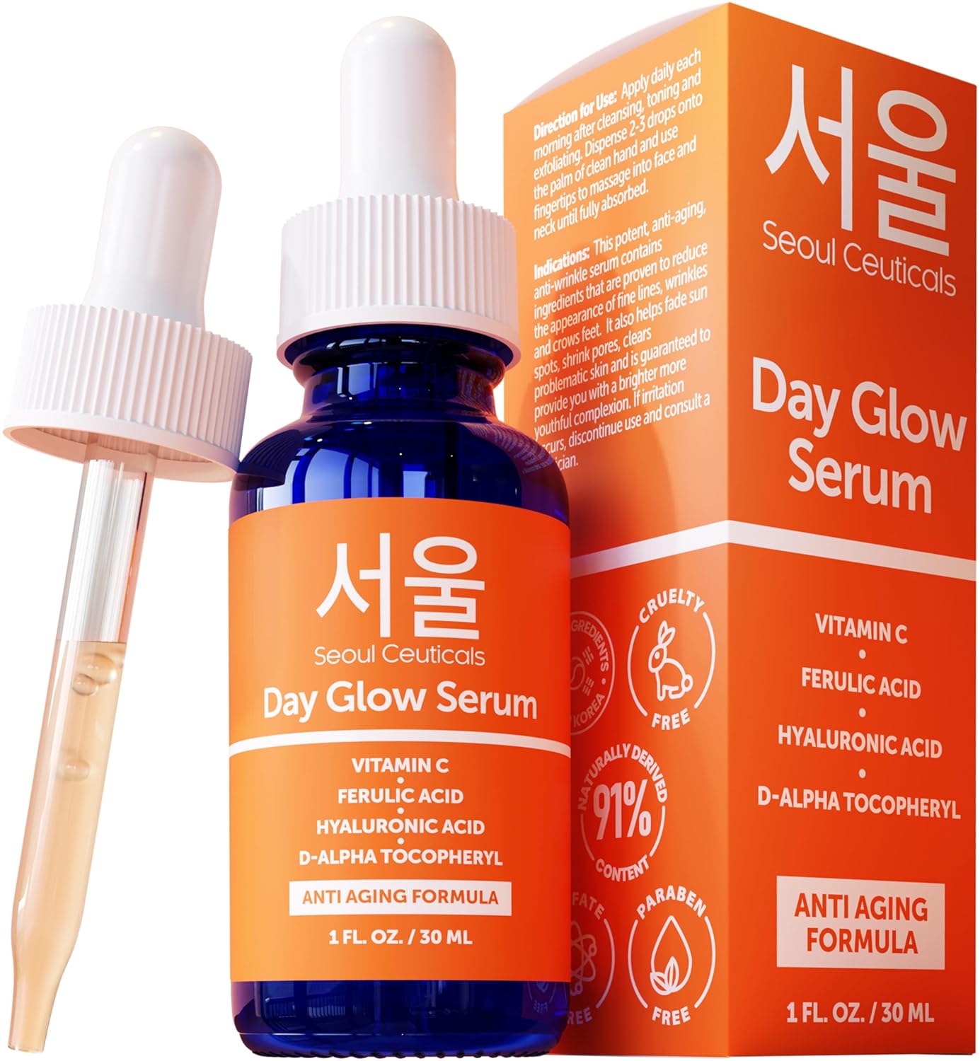Unlock Radiant Skin: SeoulCeuticals 20% Vitamin C Face Serum Revealed!