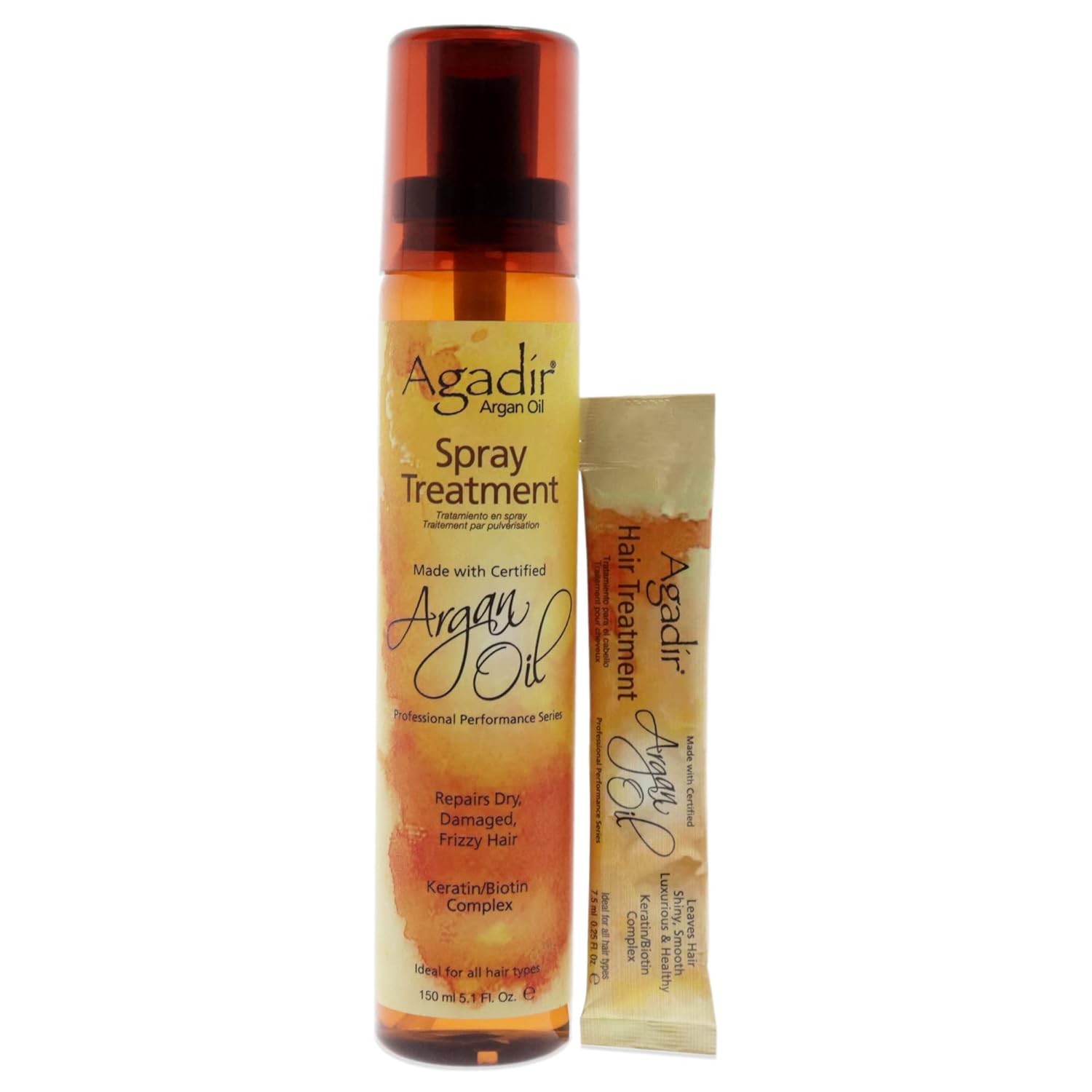 Transform Your Hair Instantly with AGADIR Argan Oil Spray Treatment – See the Magic!