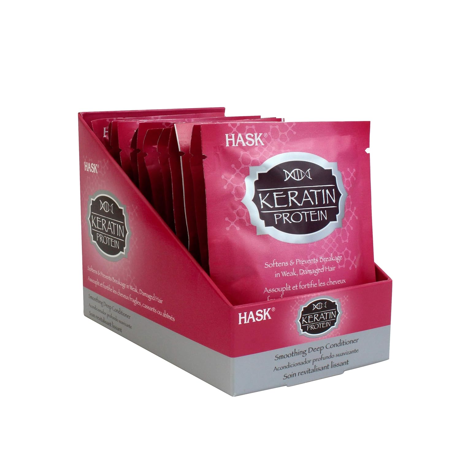 Transform Your Hair with HASK Keratin Smoothing Deep Conditioner – Feel the Difference!