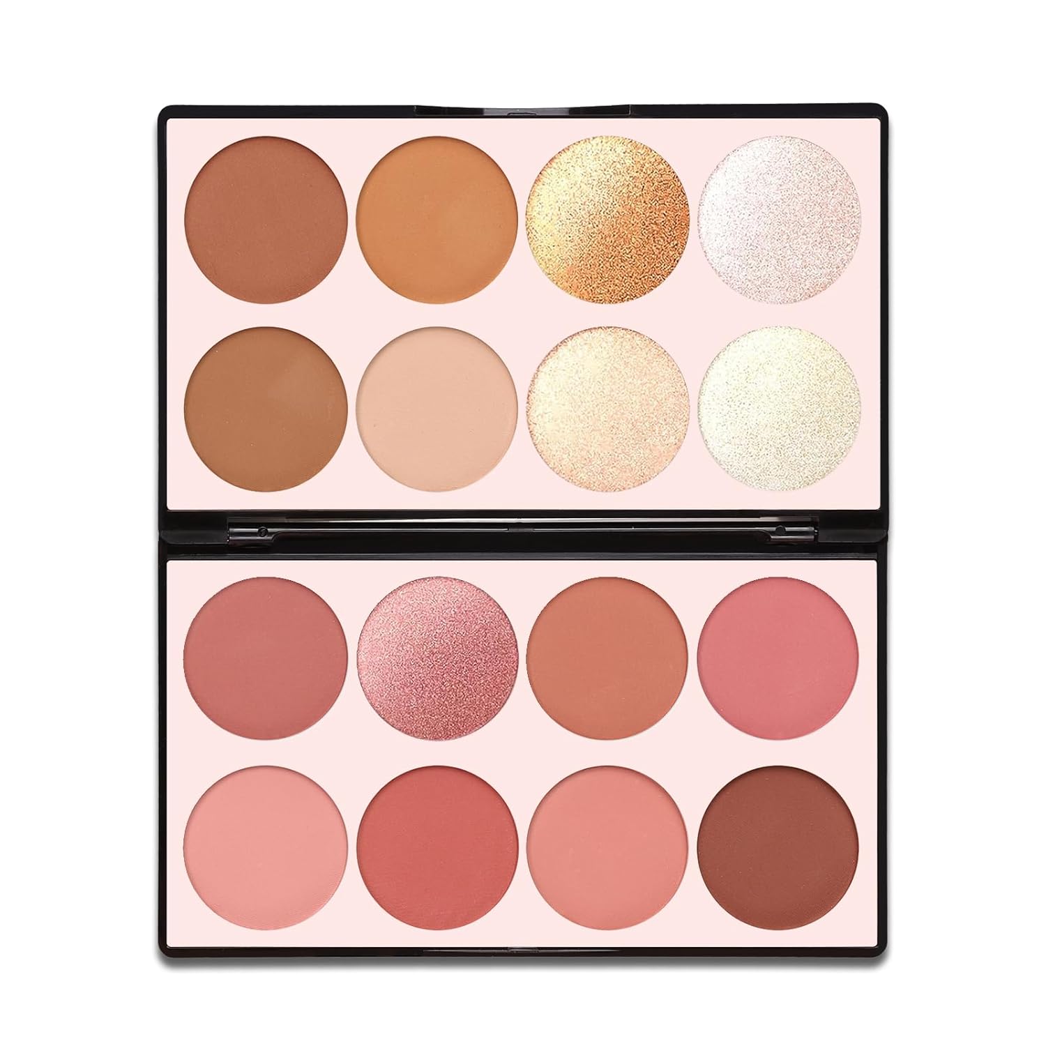Transform Your Look: 16 Colors Contour Palette for Flawless Festival Beauty!