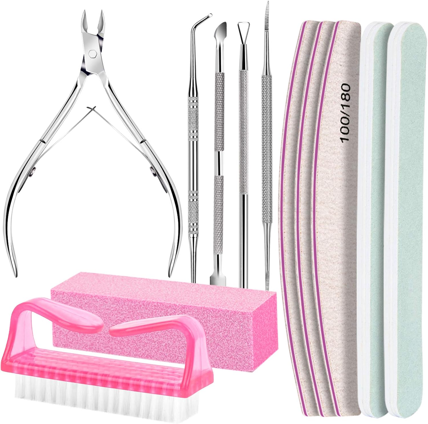 Transform Your Nails: FANDAMEI Nail Buffer Set for Salon-Quality Manicures at Home!