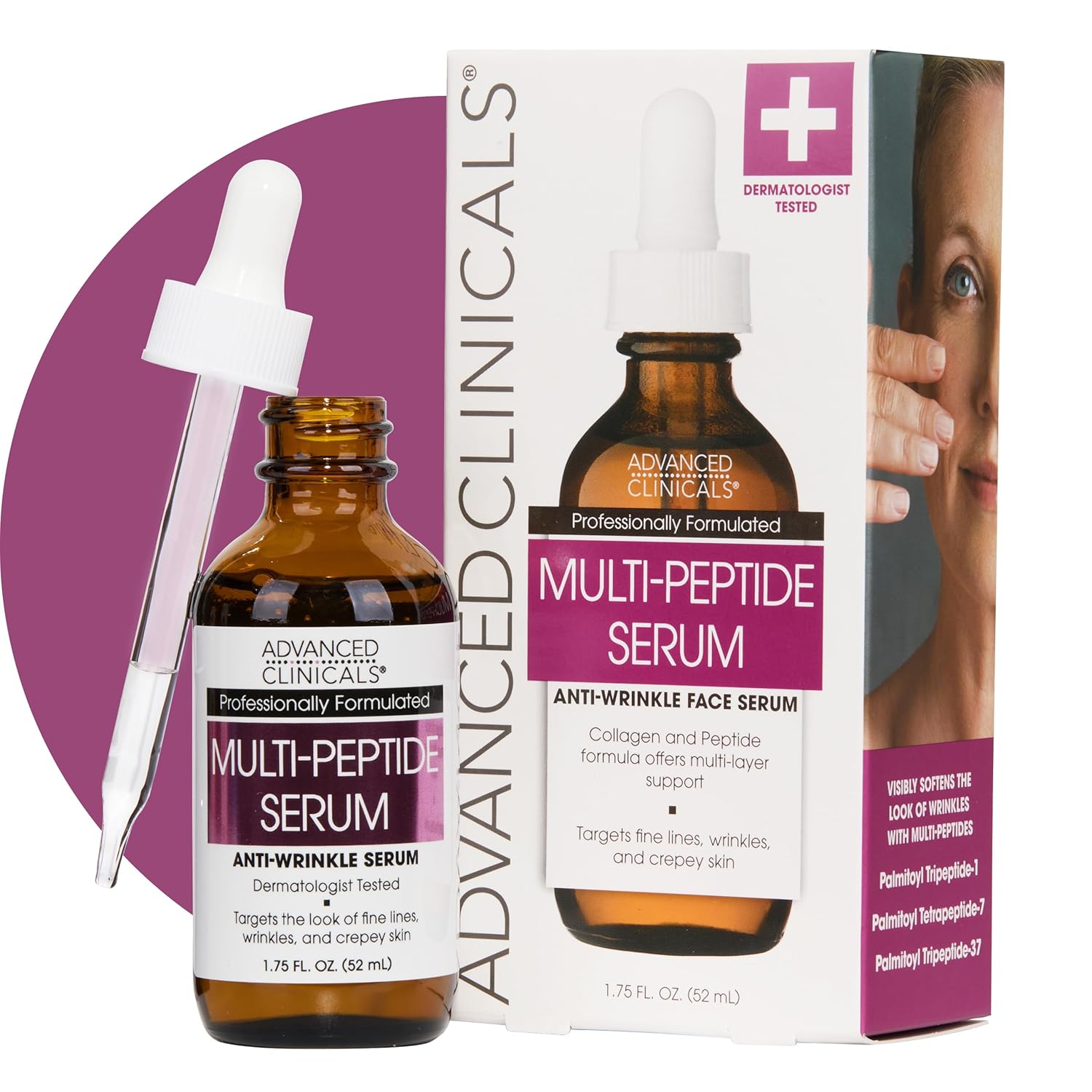 Transform Your Skin with Advanced Clinicals Multi Peptides Serum – Say Goodbye to Wrinkles!