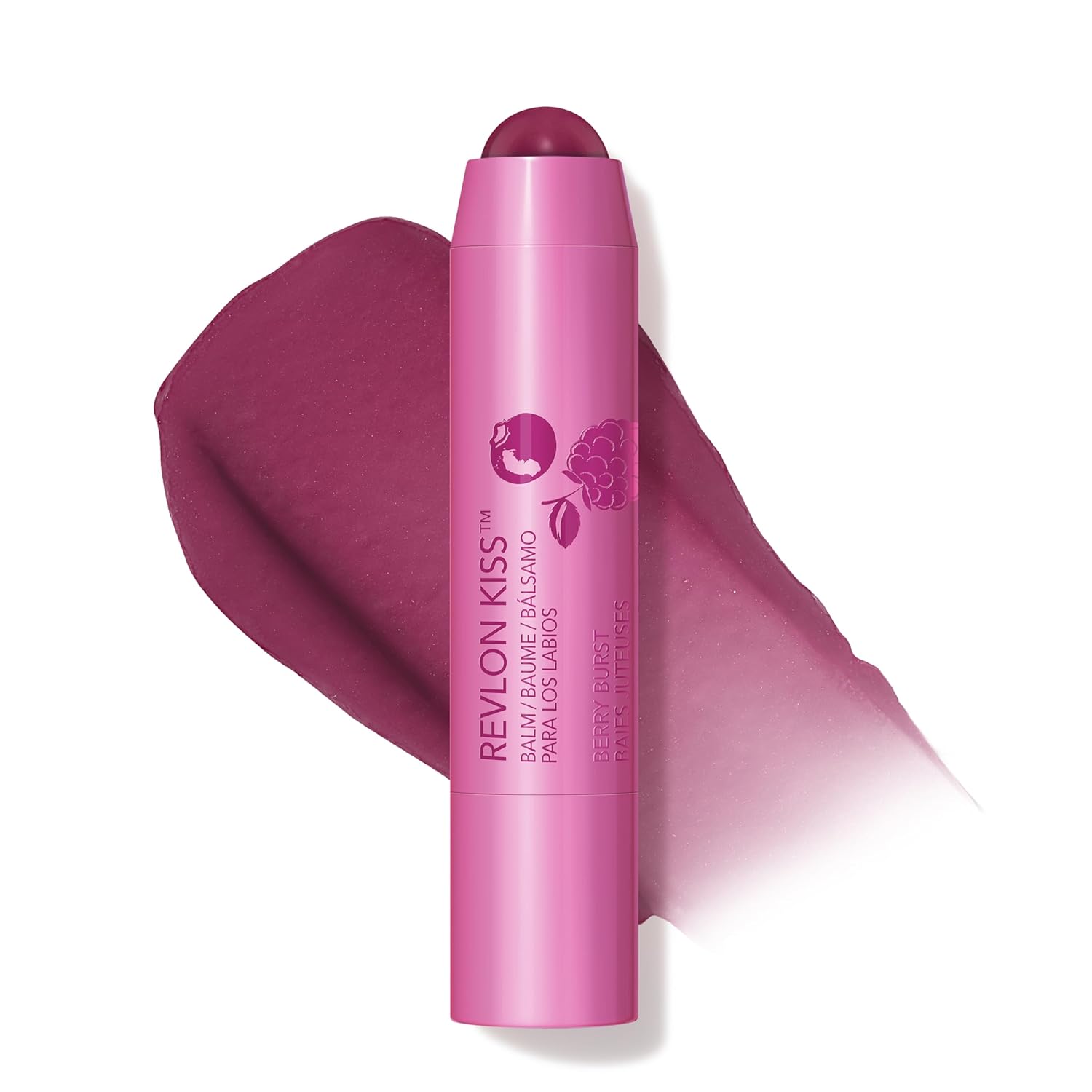 Get Kissably Soft Lips: Revlon Kiss Tinted Lip Balm SPF 20 in Berry Burst!