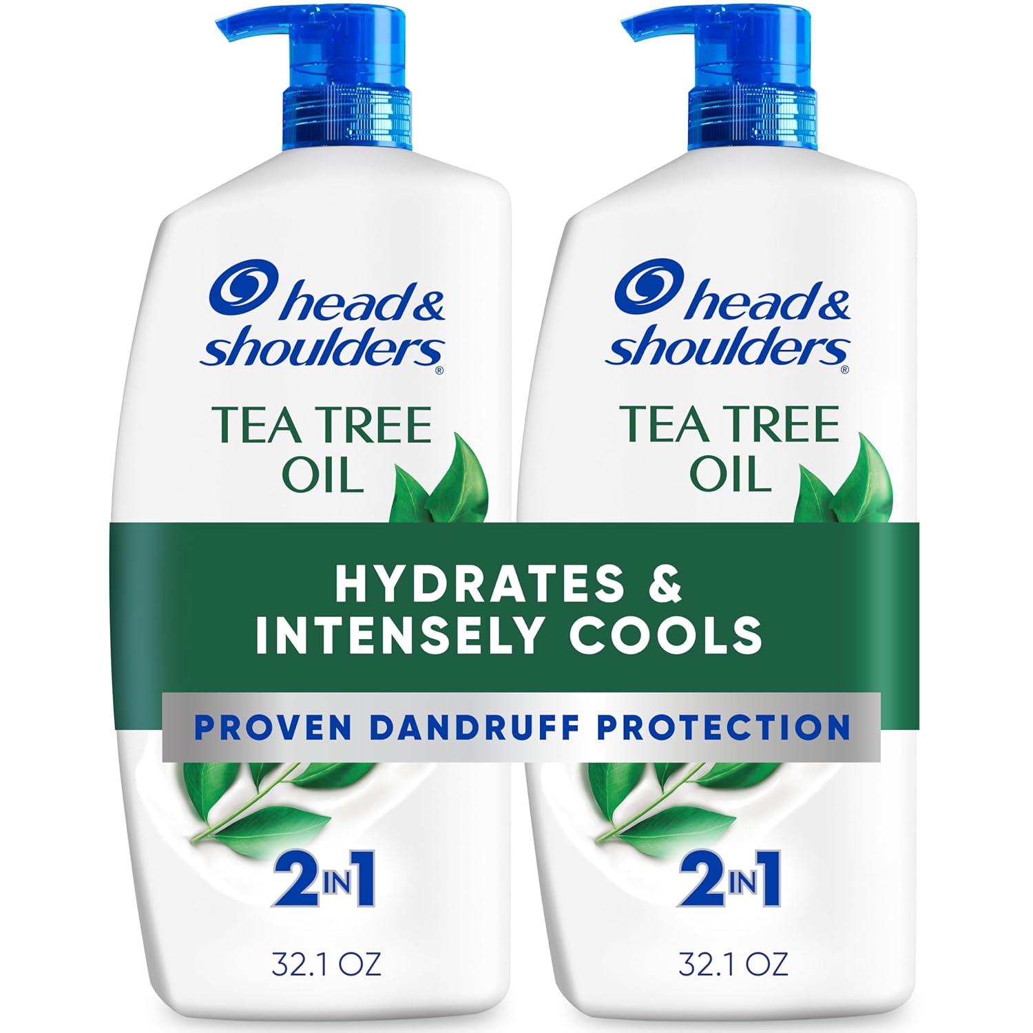 Say Goodbye to Dandruff: Head & Shoulders Tea Tree Shampoo Twin Pack Works Wonders!