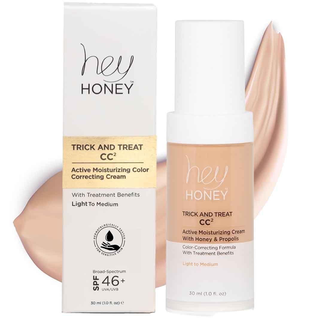 Transform Your Mature Skin with Hey Honey’s CC Cream: Boost Radiance & Cover Redness!