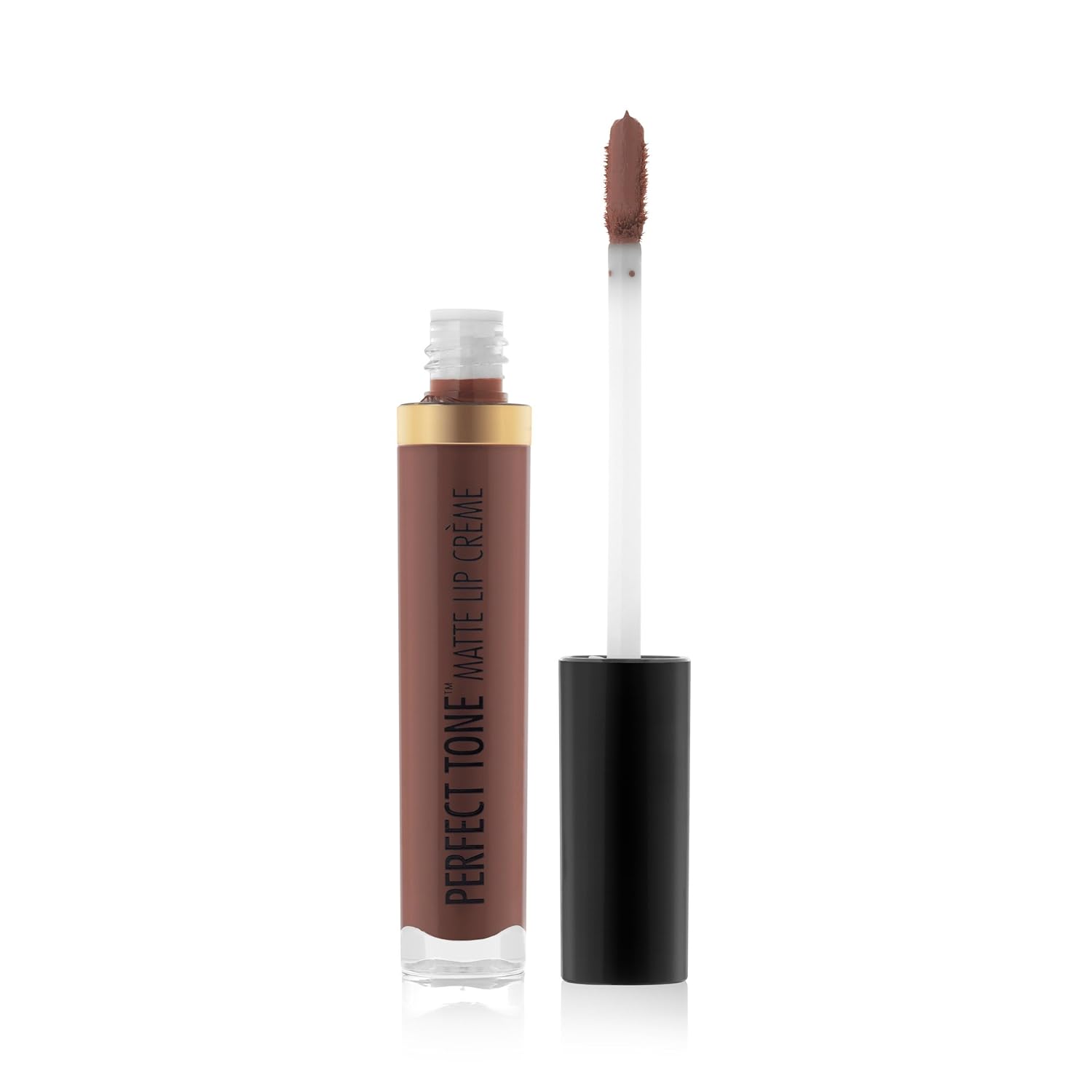 Unlock Bold Elegance with Black Radiance’s Matte Liquid Lipstick in Naughty Brown!